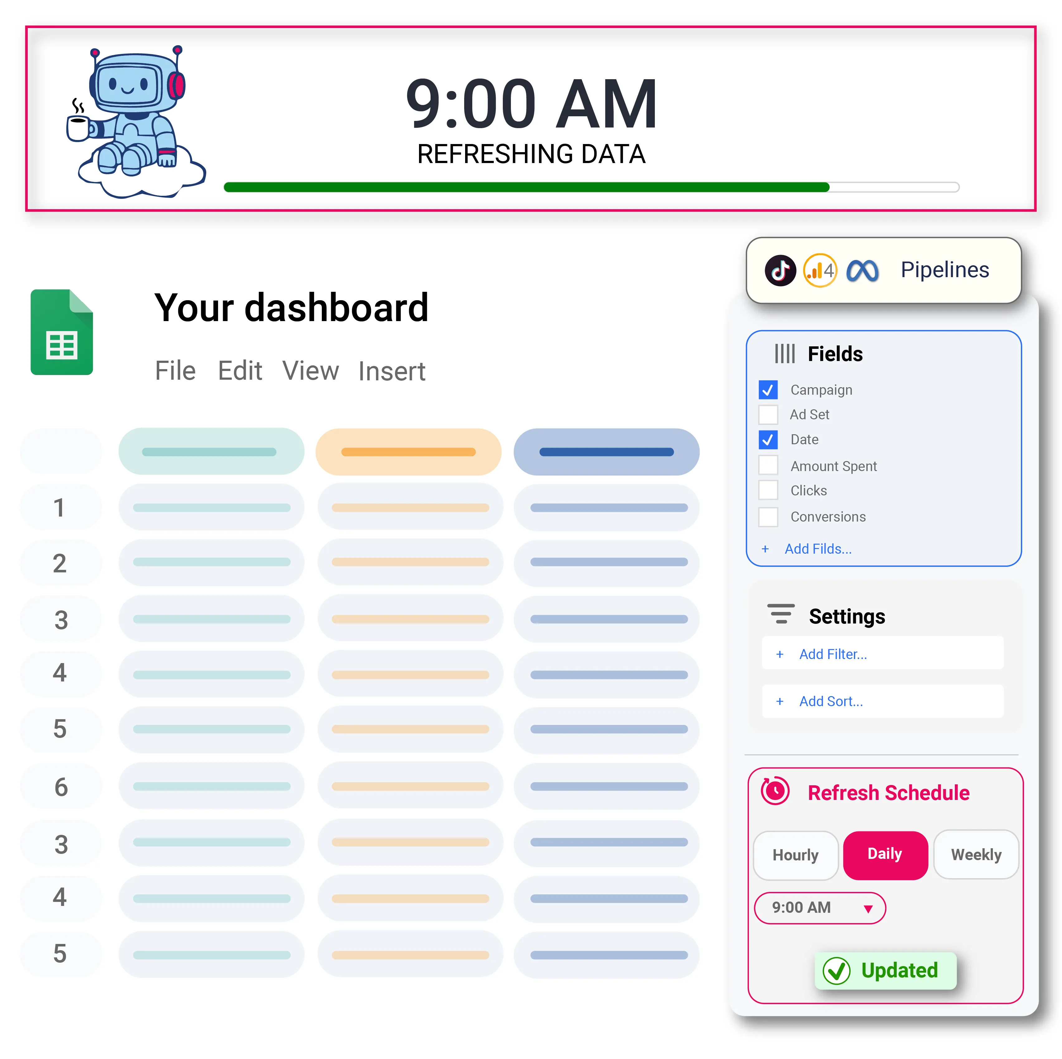 Crea tus data pipelines