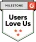 G2 badge - Detrics 5-star reviews