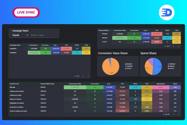 Keywords & Search Terms Analysis